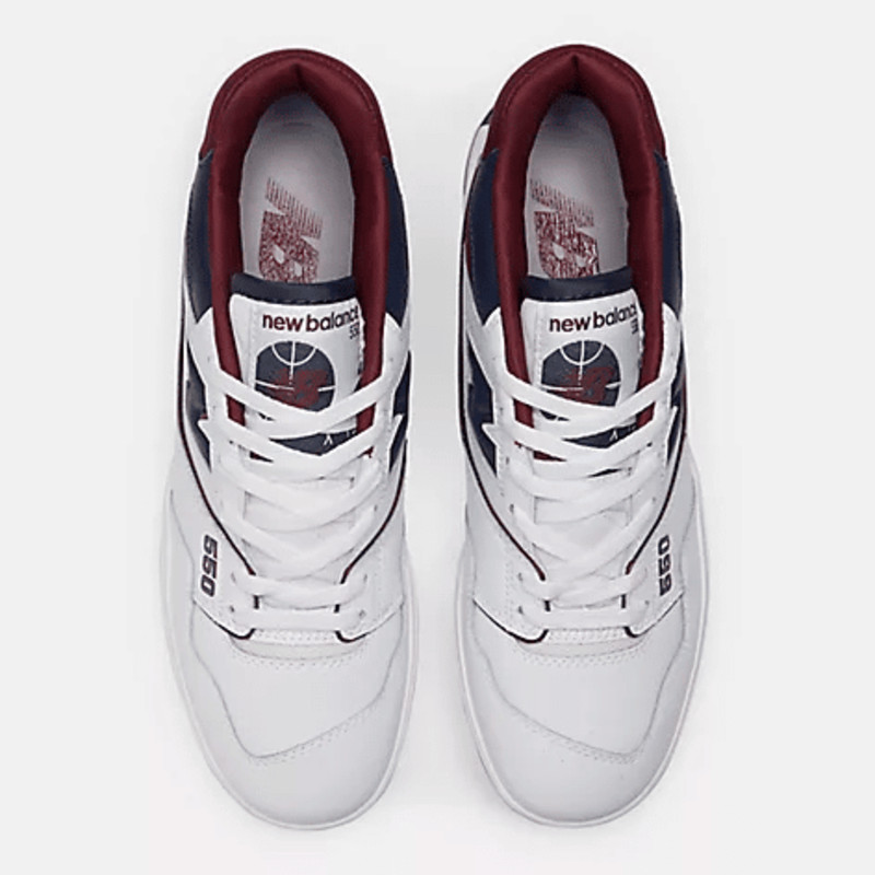 New Balance 550 Navy Maroon | BB550NCD | Grailify